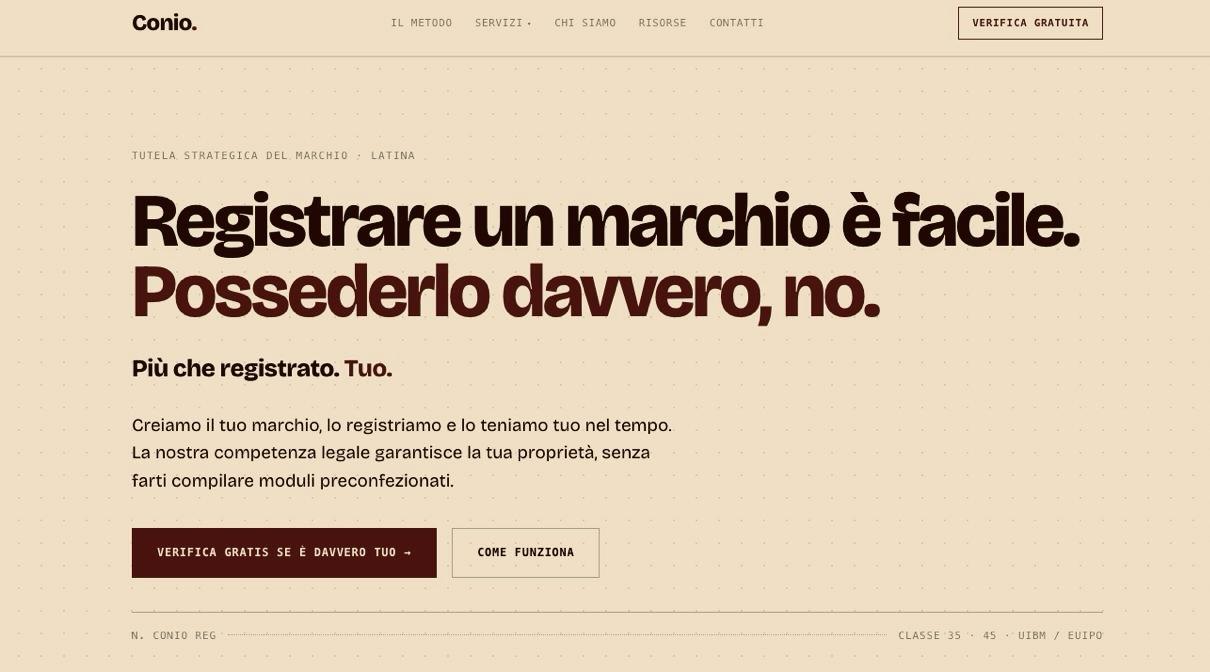 Conio - Asset Immateriali